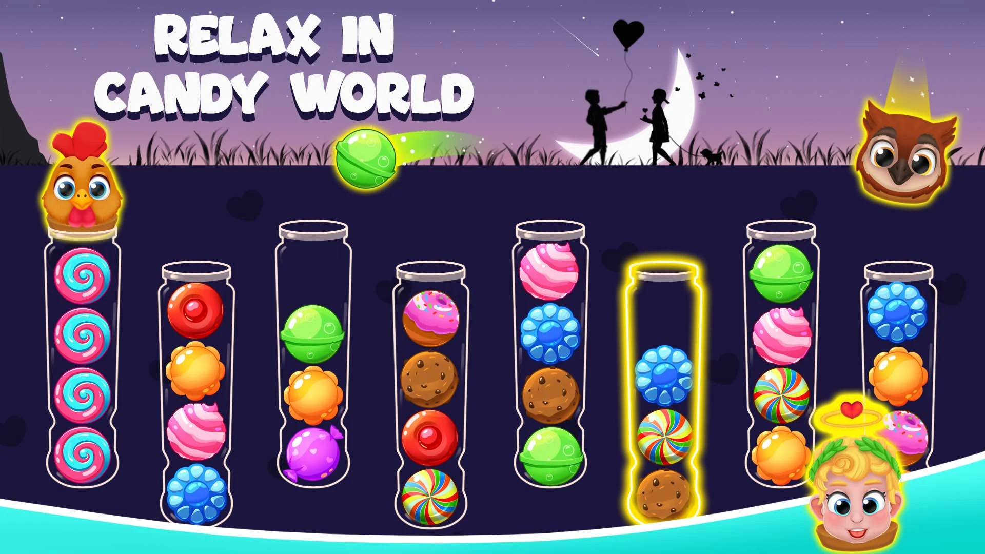 Magic Candy Sort screenshot